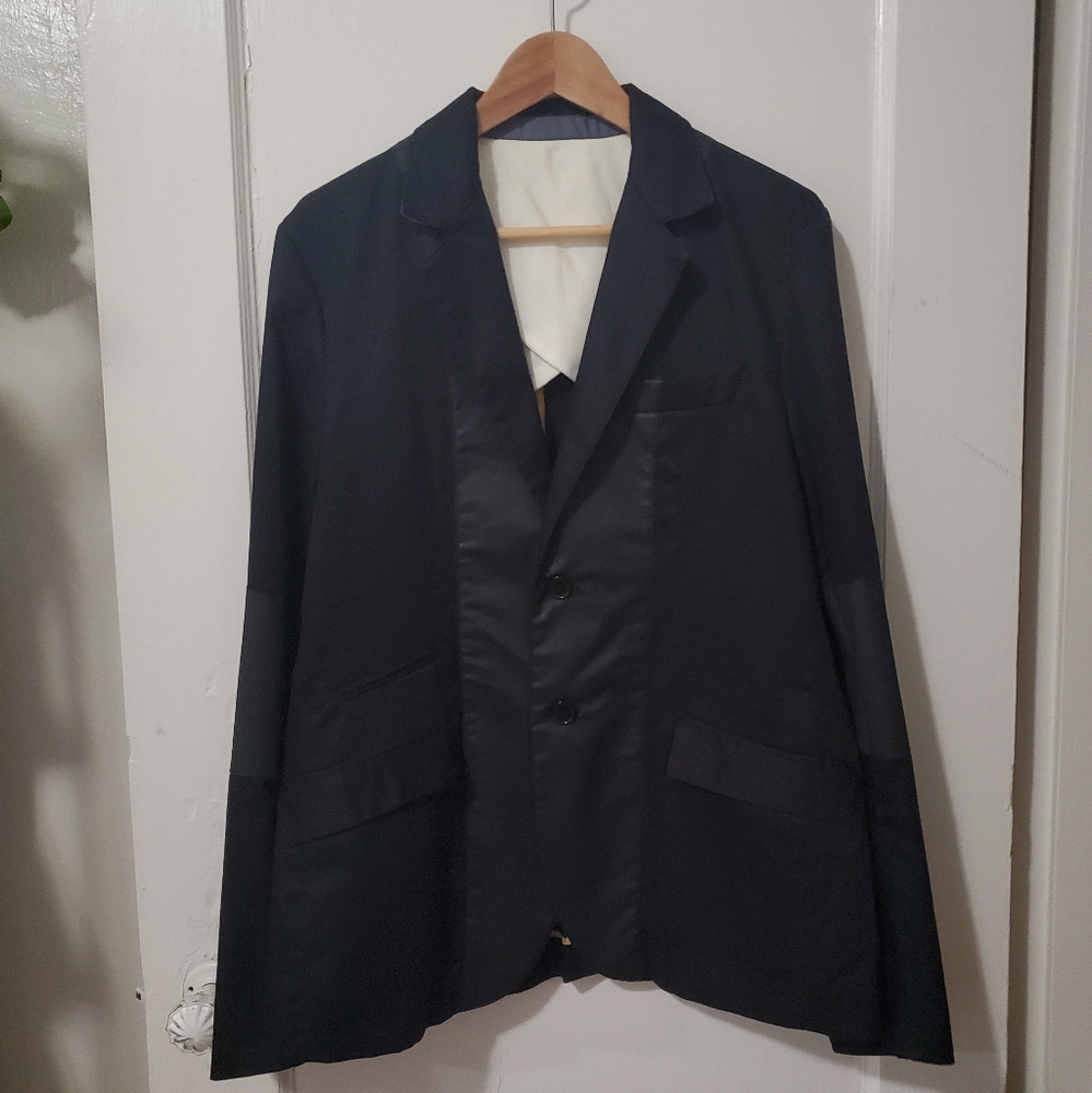Bray Steve Alan Blazer, Contrast Waxed Cotton